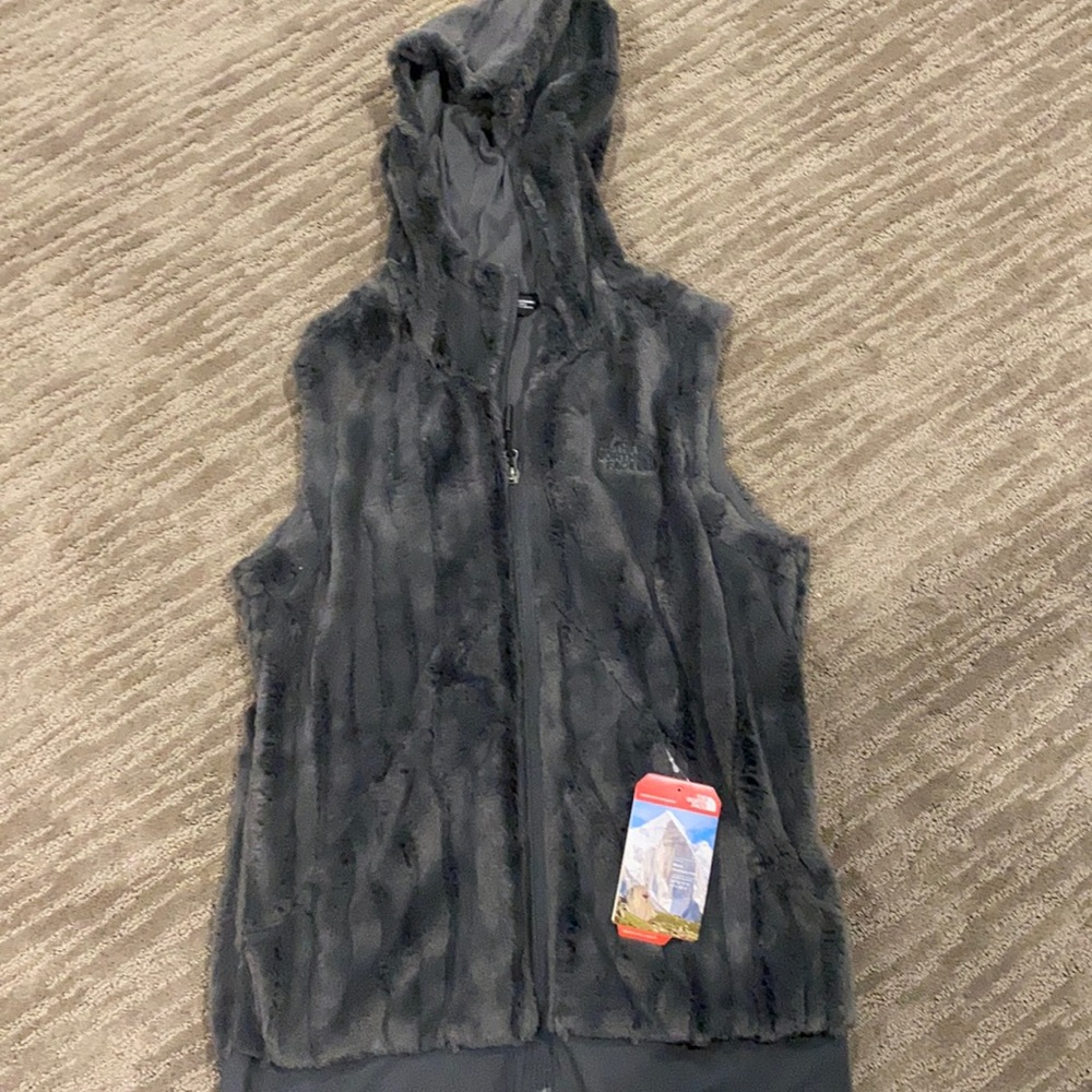 The North Face- W Furlander vest in asphalt grey